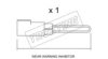 TRUSTING SU.258 Warning Contact, brake pad wear